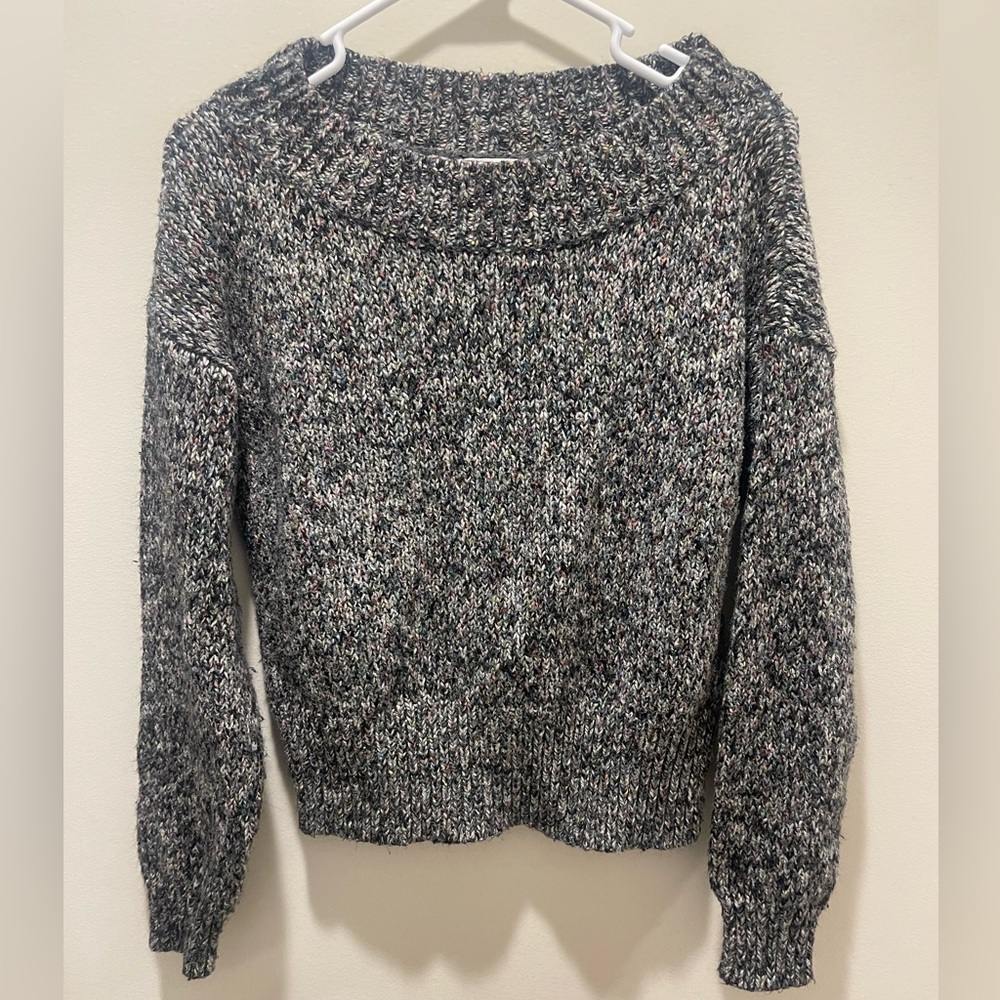 BP Rainbow Marled Chunky Knit‎ Pullover Women’s Sz M